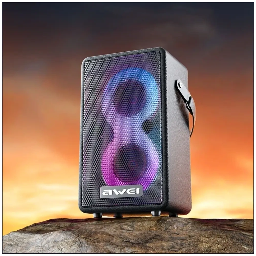 Głośnik bezprzewodowy AWEI KA15 Bluetooth 5.3 70W czarny