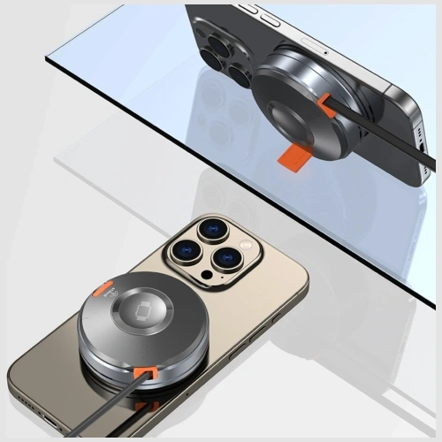 Kup Ładowarka indukcyjna 3w1 AWEI W27 15W MagSafe do telefonu, zegarka z kablem USB-C Fast Charging czarny - AWEI253 - {ean13} - Sklep Home Screen