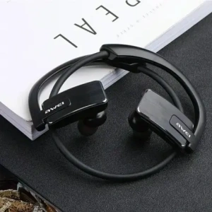 Buy AWEI E1BL Wireless In-Ear Headphones Bluetooth 5.3 Sports Black - AWEI254 - {ean13} - Home Screen Store Europe