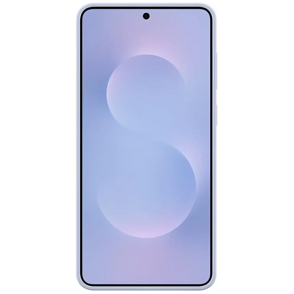 Etui Samsung Silicone Case do Galaxy S25 Edge jasnoniebieski