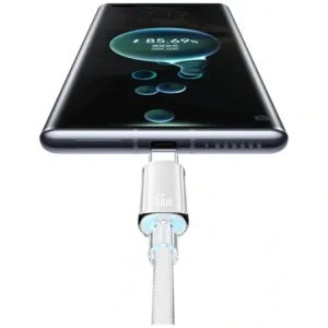 Buy USAMS Cloud Series US-SJ658 USB-A / USB-C Cable 6A 12m white - USA1260 - {ean13} - Home Screen Store Europe