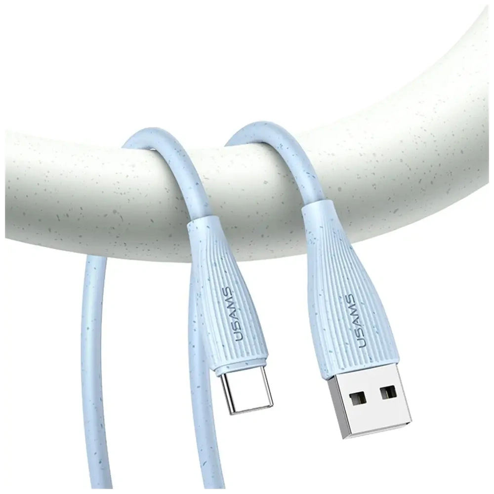 Kabel USB-A / USB-C USAMS Green Series SJ714 18W 3A 1m biały