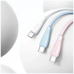 Buy USAMS Green Series SJ714 USB-A / USB-C Cable 18W 3A 1m white - USA1264 - {ean13} - Home Screen Store Europe