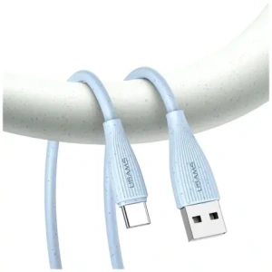 Buy USAMS Green Series SJ714 USB-A / USB-C Cable 18W 3A 1m blue - USA1265 - {ean13} - Home Screen Store Europe