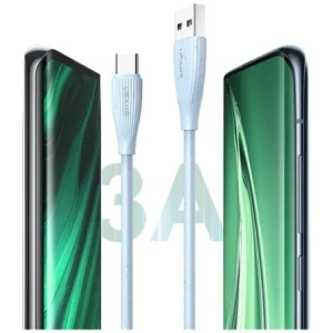 Buy USAMS Green Series SJ714 USB-A / USB-C Cable 18W 3A 1m pink - USA1266 - {ean13} - Home Screen Store Europe