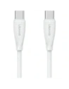Kabel USB-C / USB-C USAMS Green Series SJ716 60W 1m biały