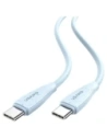 Kabel USB-C / USB-C USAMS Green Series SJ716 60W 1m biały