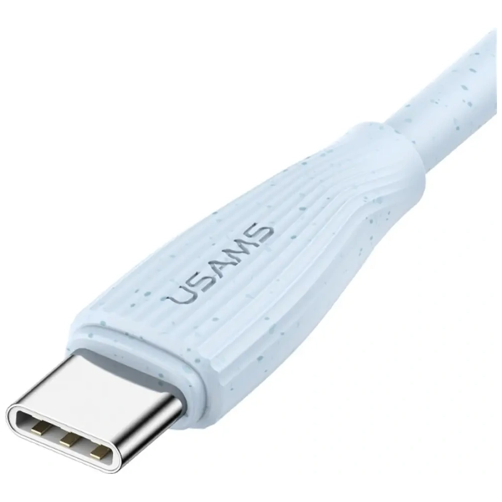 Kabel USB-C / USB-C USAMS Green Series SJ716 60W 1m biały
