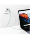 Kabel USB-C / USB-C USAMS Green Series SJ716 60W 1m niebieski