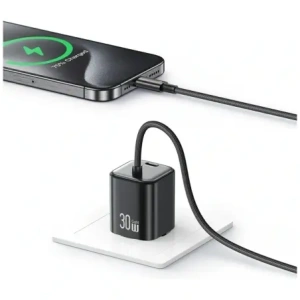 Kup Încărcător de perete USAMS JC Series CC264 30W GaN Mini Fast Charge 2xUSB-C Alb - USA1272 - {ean13} - Sklep Home Screen