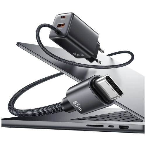 Kup Încărcător rapid USAMS JC Series CC266 65W GaN USB-A, 2xUSB-C alb - USA1274 - {ean13} - Sklep Home Screen