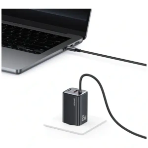 Buy USAMS JC Series CC266 65W GaN Fast Charger USB-A, 2xUSB-C white - USA1274 - {ean13} - Home Screen Store Europe