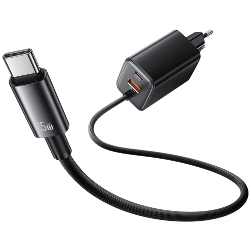Kup Încărcător rapid USAMS JC Series CC266 65W GaN USB-A, 2xUSB-C negru - USA1275 - {ean13} - Sklep Home Screen