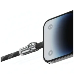 Buy USAMS SJ746 Phone lanyard with USB-C / Lightning charging cable 30W 1.2m blue - USA1283 - {ean13} - Home Screen Store Europe