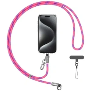 Kup USAMS SJ746 telefon nyakpánt USB-C / Lightning töltőkábel 30W 1,2m rózsaszín - USA1284 - {ean13} - Sklep Home Screen