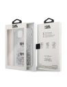 Kup Etui Karl Lagerfeld KLHCN61KCGLSL Apple iPhone 11 hardcase srebrny/silver Glitter Karl&Choupette - KLD296GLT - {ean13} - Sklep Home Screen