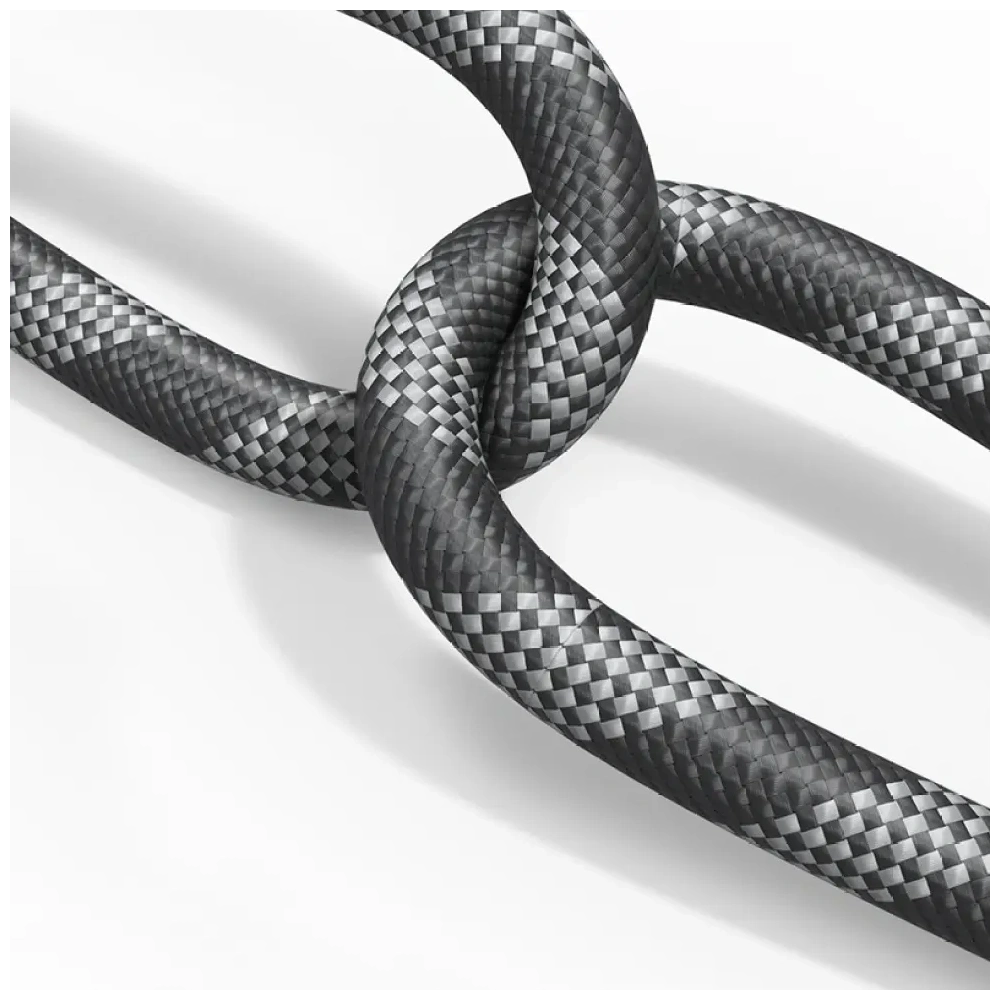 Smycz do telefonu z kablem do ładowania USB-C / Lightning USAMS SJ746 30W 1.2m różowy