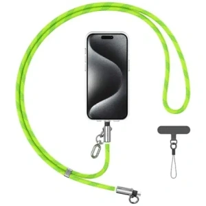 Kup USAMS SJ746 Telefon nyakpánt USB-C / Lightning töltőkábel 30W 1,2m zöld - USA1285 - {ean13} - Sklep Home Screen