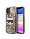 Etui Karl Lagerfeld KLHCN61LCGLGO Apple iPhone 11 hardcase zlatý/gold Glitter Choupette