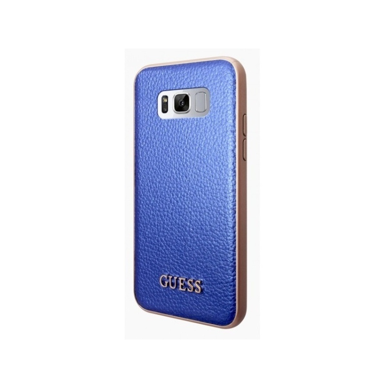 Buy Guess GUHCS8LIGLBL Samsung Galaxy S8 Plus G955 blue hardcase Iridescent - 3700740400395 - GUE524BLU - Homescreen.pl
