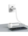 Kup USAMS Netzladegerät 2xUSB-A + USB-C/USB-A Schnelllade-Kabel weiß/white series HC HCXLTZ03 - USA1287 - {ean13} - Sklep Home Screen