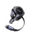 Kup Încărcător auto Baseus Enjoyment Max USB-A, USB-C cu cabluri USB-C, Lightning 90W Negru - BSU8970 - {ean13} - Sklep Home Screen