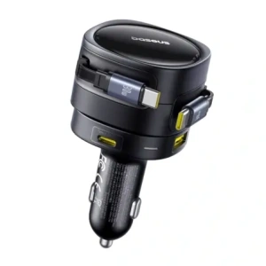 Kup Încărcător auto Baseus Enjoyment Max USB-A, USB-C cu 2 cabluri USB-C 90W Negru - BSU8971 - {ean13} - Sklep Home Screen
