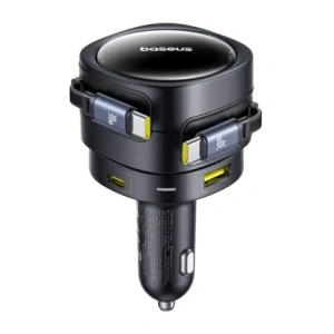 Kup Încărcător auto Baseus Enjoyment Max USB-A, USB-C cu 2 cabluri USB-C 90W Negru - BSU8971 - {ean13} - Sklep Home Screen