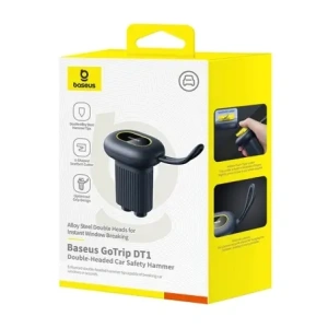 Buy Baseus GoTrip DT1 Black Safety Hammer for Car - BSU8972 - {ean13} - Home Screen Store Europe