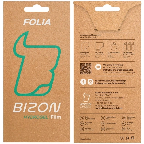 Kup Folia hydrożelowa na ekran Bizon Glass Hydrogel Front do Nothing CMF Phone 2 Pro [2 PACK] - BIZ9334 - {ean13} - Sklep Home Screen