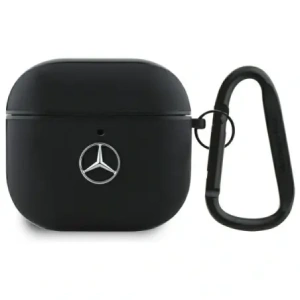 Kup Mercedes MEA4CSLBK Apple AirPods 4 Leder Metall Logo Hülle schwarz - MRS319 - {ean13} - Sklep Home Screen