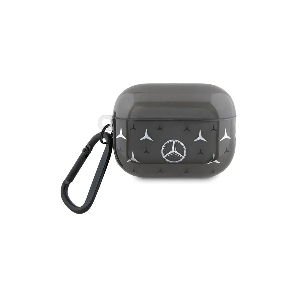 Etui Mercedes MEAP28DPMGS Apple AirPods Pro 2 Large Star Pattern cover czarny