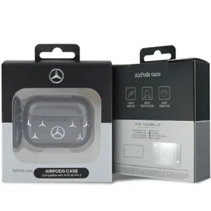 Kup Mercedes MEAP28DPMGS Husa pentru Apple AirPods Pro 2 Mare cu model de stele neagră - MRS320 - {ean13} - Sklep Home Screen