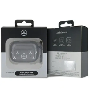Kup Mercedes MEAP8DPMGS Apple AirPods Pro Capac de mari dimensiuni cu model stea negru - MRS322 - {ean13} - Sklep Home Screen