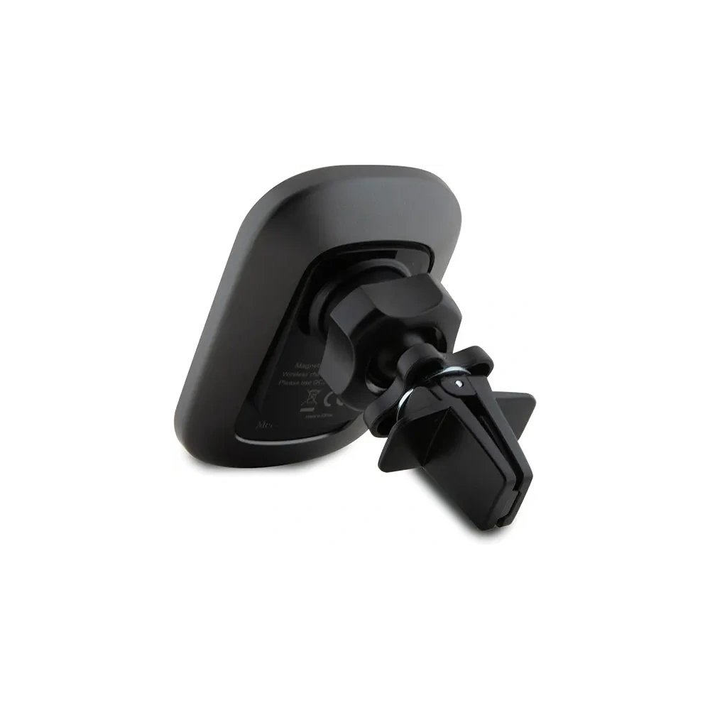 Uchwyt samochodowy do kartki / na szybę z ładowarką bezprzewodową Mercedes MEWCCGSLK 15W Silver Stars MagSafe czarny