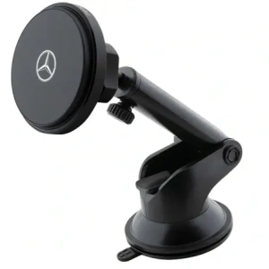 Buy Mercedes MEMWCCK 15W car holder for a card / for the window with a wireless charger Silver Stars MagSafe black - MRS335 - {ean13} - Home Screen Store Europe
