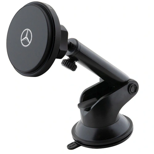 Buy Mercedes MEMWCCK 15W car holder for a card / for the window with a wireless charger Silver Stars MagSafe black - MRS335 - {ean13} - Home Screen Store Europe