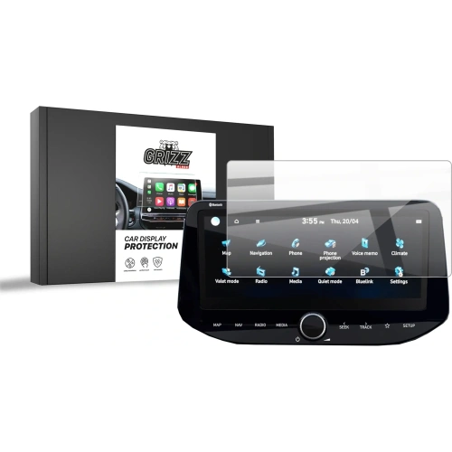 Kup Protecție pentru display-ul auto GrizzGlass ceramic pentru Hyundai i30 10,25" facelift (2024-2025) - GRZ13807 - {ean13} - Sklep Home Screen