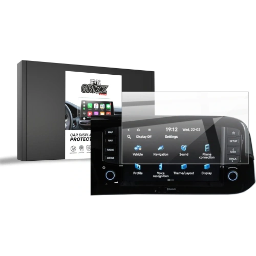 Kup Protecție pentru display-ul auto GrizzGlass Ceramic Hyundai i10 8" (2024-2025) - GRZ13810 - {ean13} - Sklep Home Screen