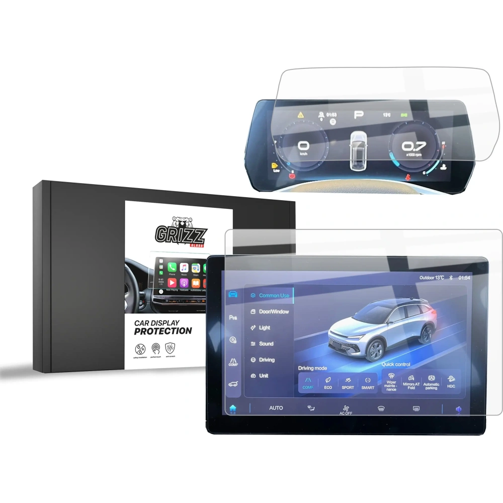 Folia ceramiczna GrizzGlass CarDisplay Protection do BAIC BEIJING 5 (2023-2025) Grizz [2w1]