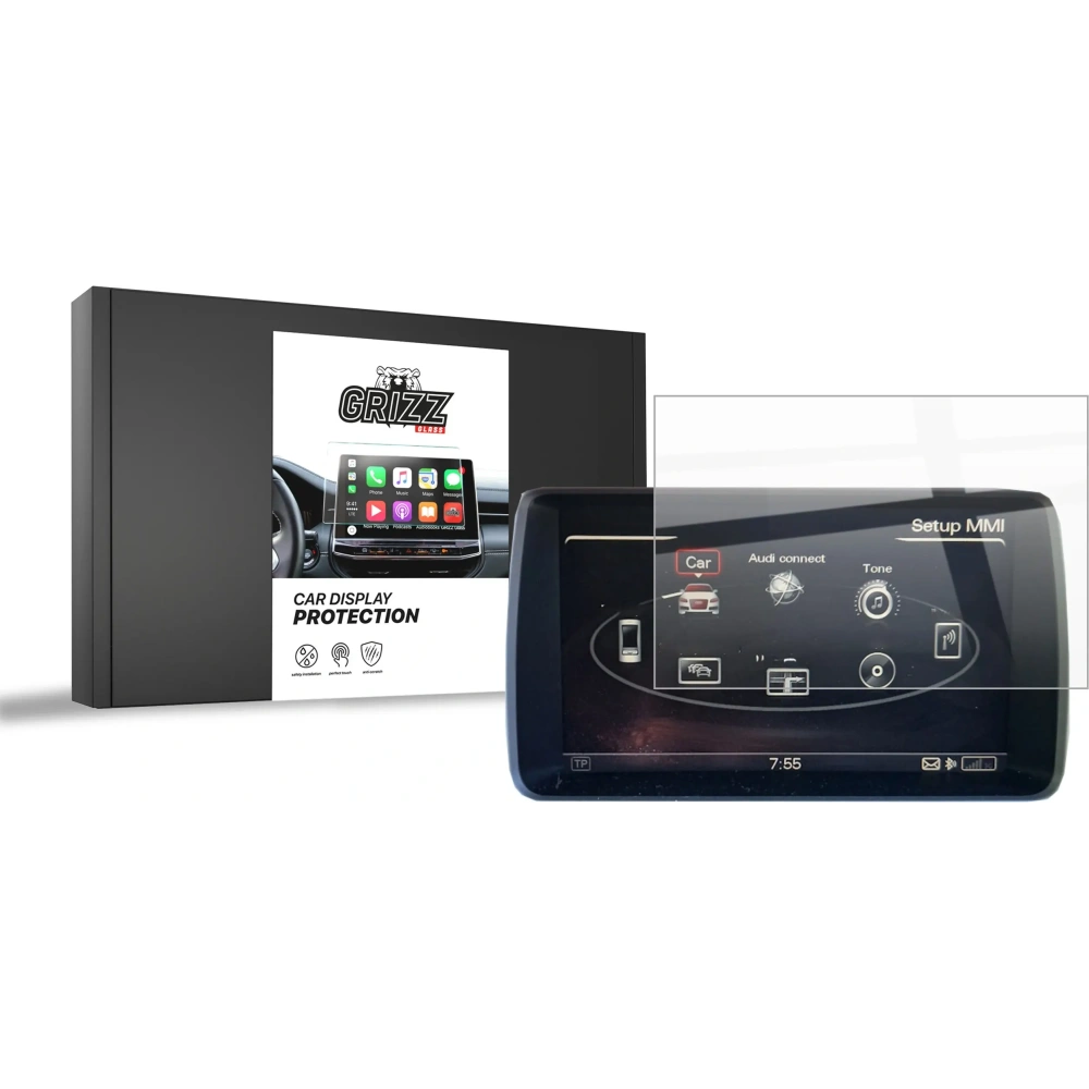 Folia ceramiczna GrizzGlass CarDisplay Protection do Audi Q7 4L MMI 2 HIGH 7" (2009-2012)