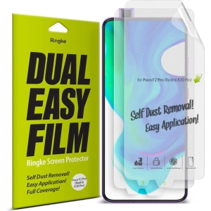 Kup Hidrogél fólia Ringke Dual Easy Full Cover Pocophone F2 Pro/Redmi K30 Pro [2 PACK] - RGK1200 - {ean13} - Sklep Home Screen
