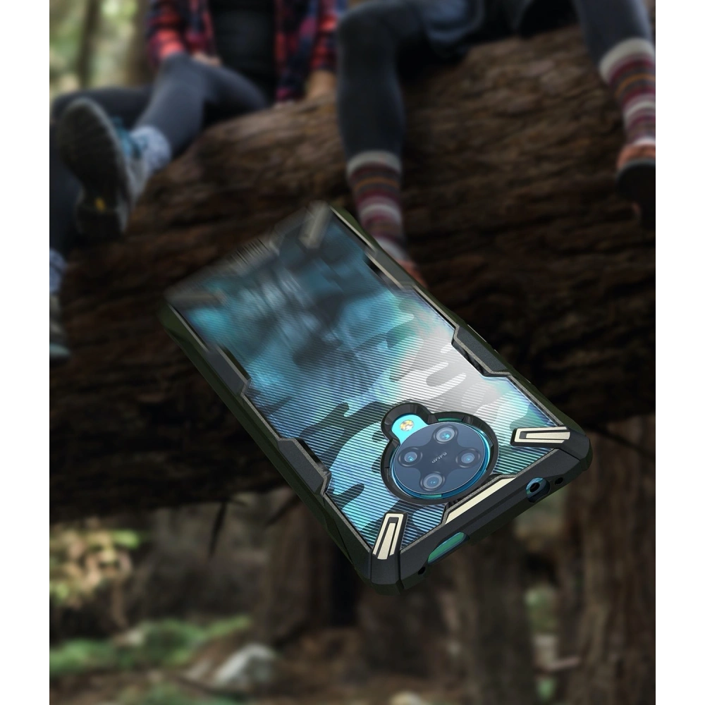 Etui Pocophone F2 Pro - Ringke Fusion-X - Home Screen