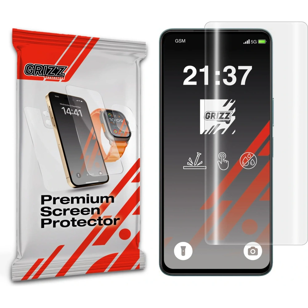 Folia hydrożelowa GrizzGlass Hydrofilm do Infinix Note 50x