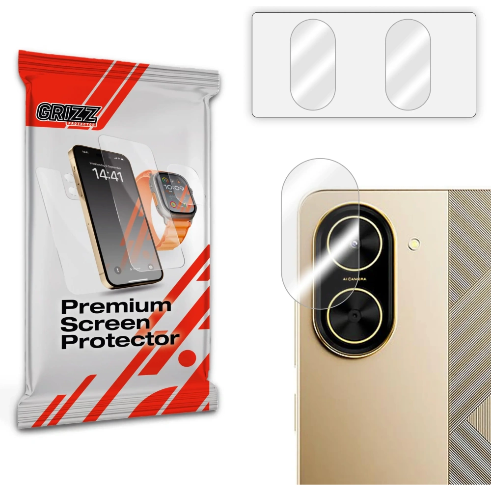 Szkło na aparat GrizzGlass HybridGlass Camera do Xiaomi Poco C71