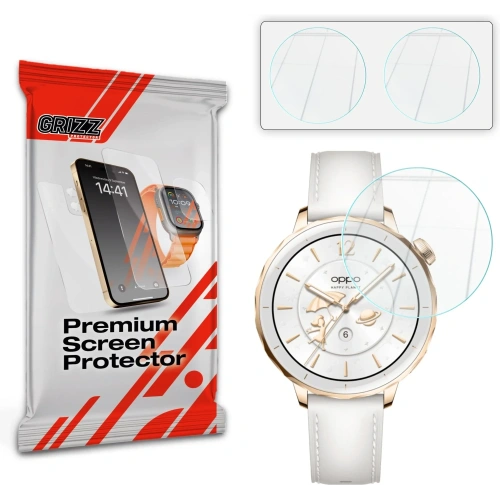 Kup Szkło hybrydowe GrizzGlass HybridGlass do Oppo Watch X2 Mini - GRZ13908 - {ean13} - Sklep Home Screen