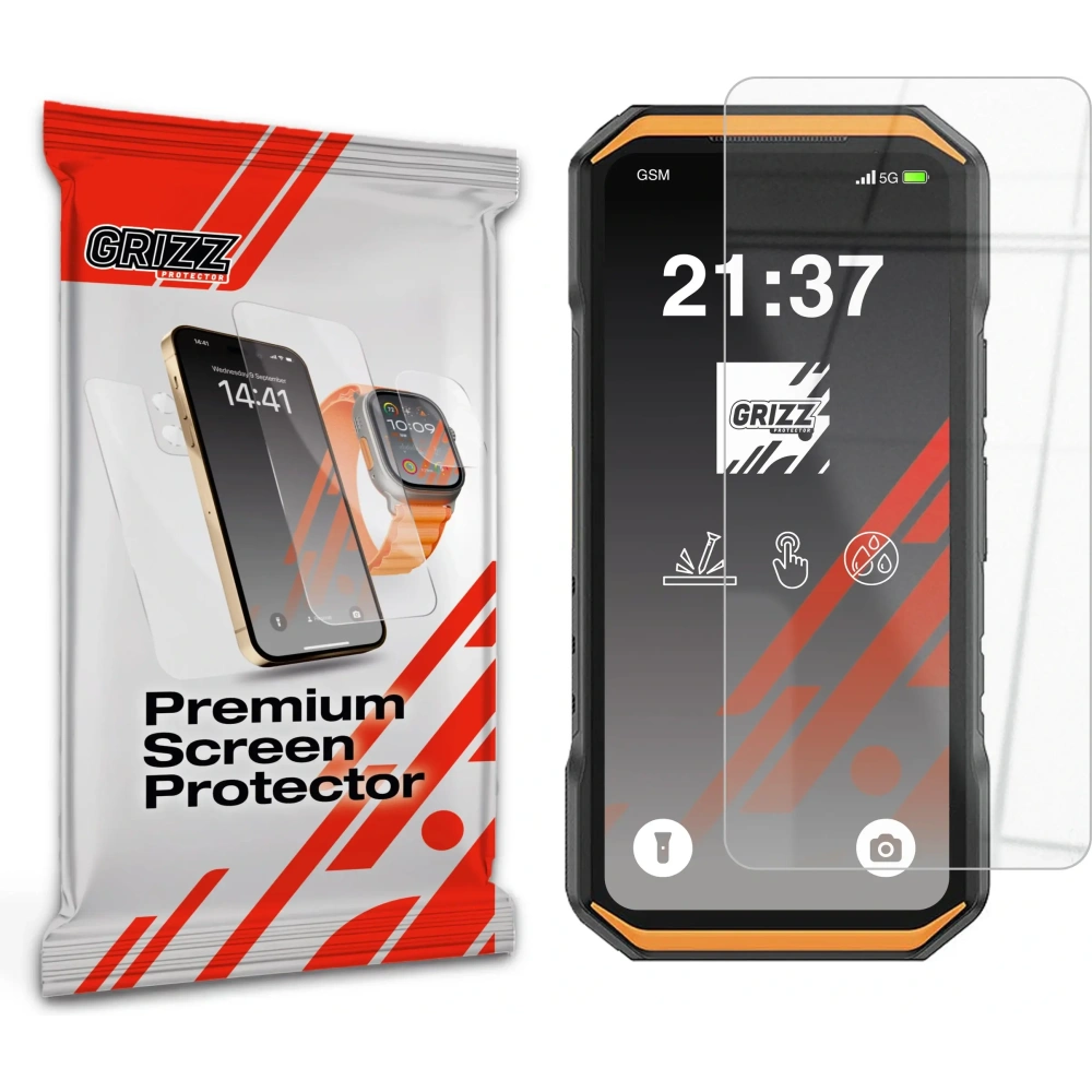 Szkło hybrydowe GrizzGlass HybridGlass do Ulefone Armor X32