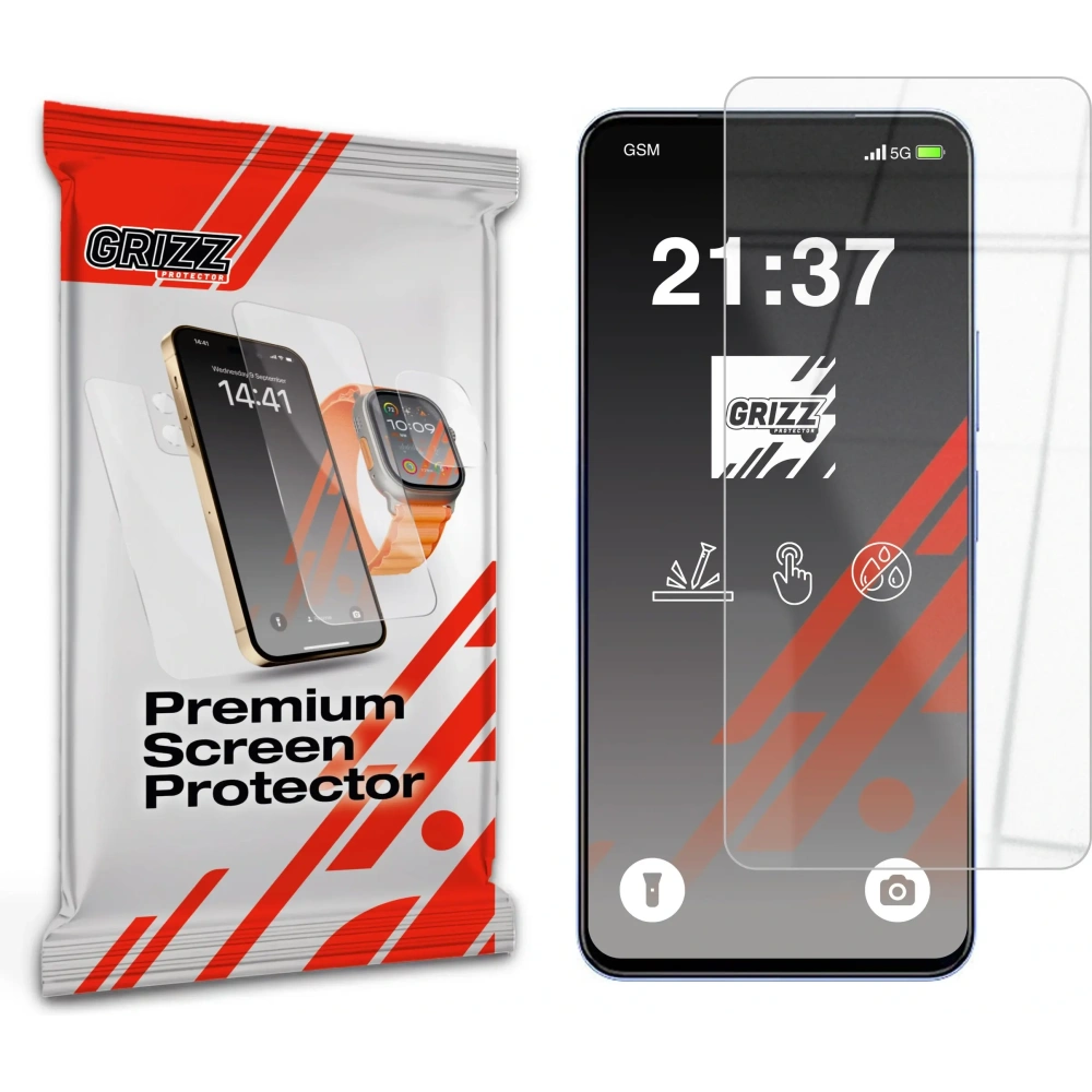 Szkło hybrydowe GrizzGlass HybridGlass do Vivo iQOO Z10x