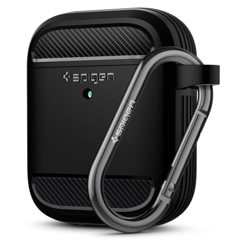 Kup Etui Spigen Rugged Armor Apple AirPods Matt Fekete - SPN1153BLK - {ean13} - Sklep Home Screen