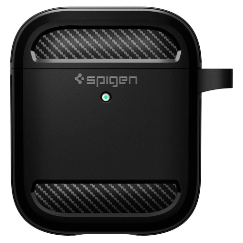 Kup Spigen Apple Tasche Rugged Armor AirPods Mattschwarz - SPN1153BLK - {ean13} - Sklep Home Screen